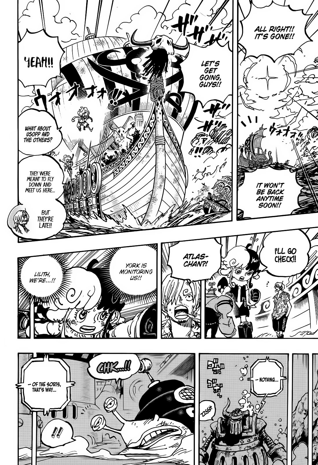 One Piece Chapter 1119 8